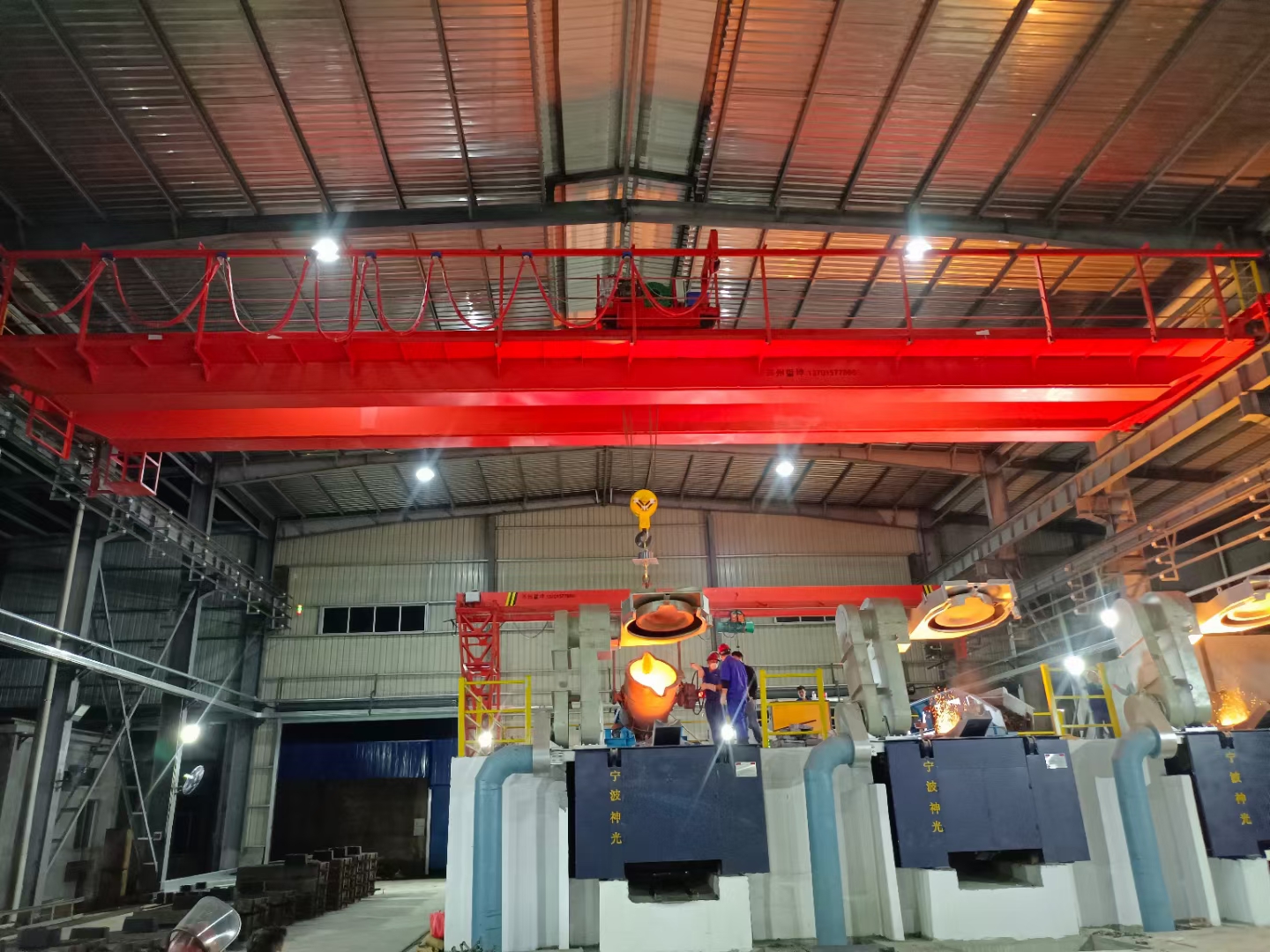 炼钢厂起重机